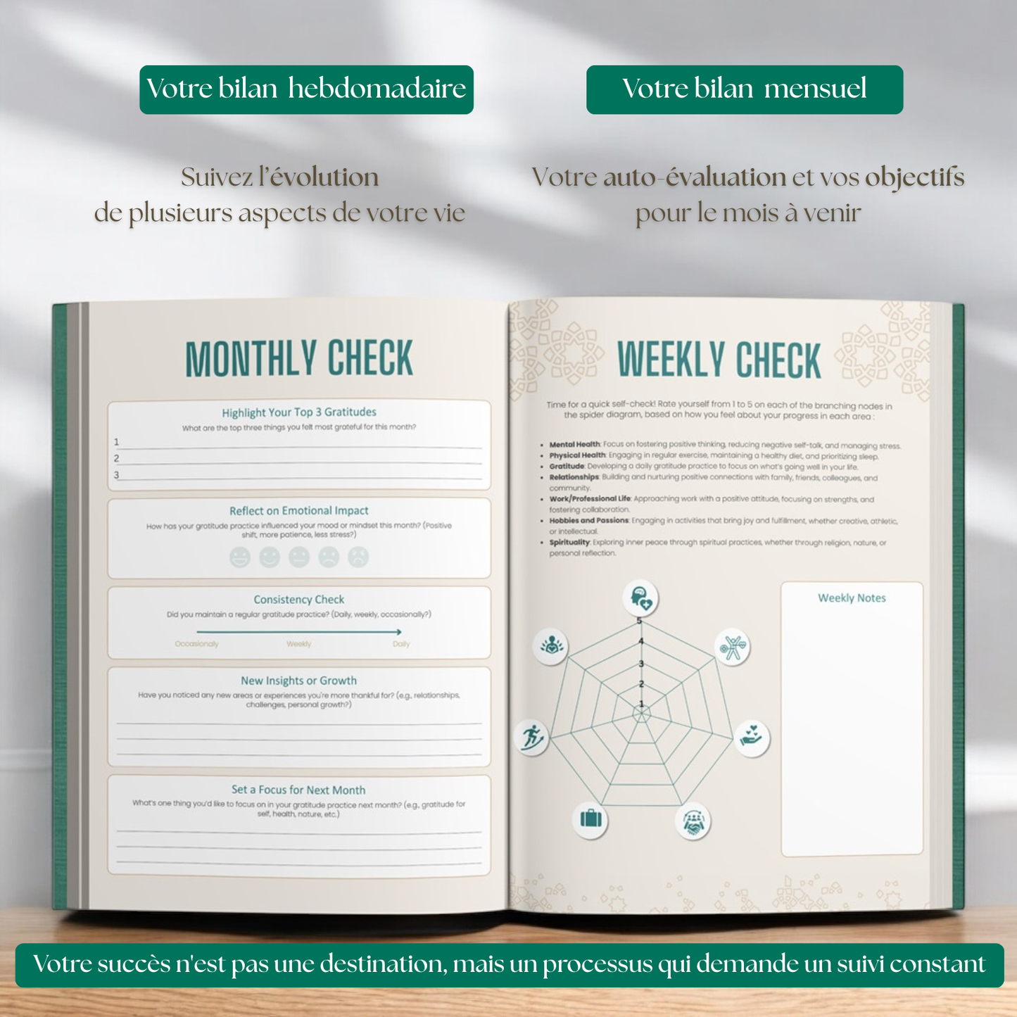 The 6 minute gratitude journal